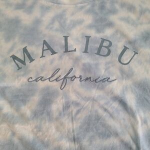 Malibu California Tie-Dye Shirt - Blue